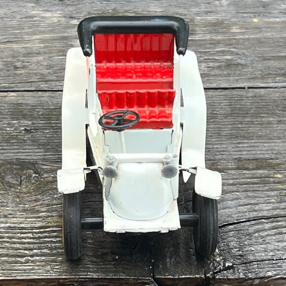 Vintage Bandai Japan Tin Toy Push Friction Car Sign of Quality - Picture 5 of 12